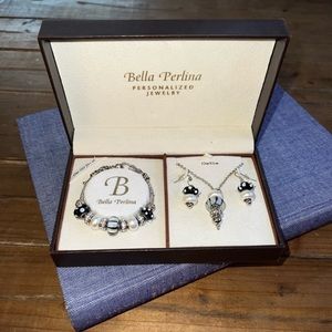 Bella Perlina - Charm Bracelet, Necklace & Earrings